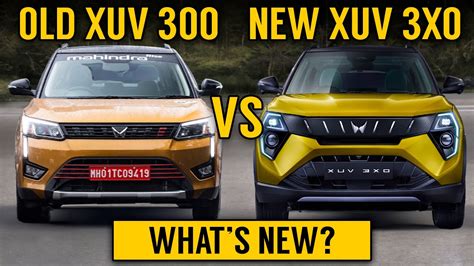 xuv 300 variants comparison.